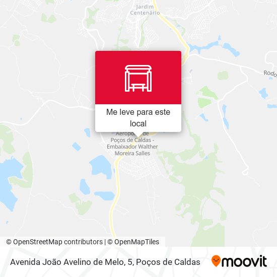 Avenida João Avelino de Melo, 5 mapa