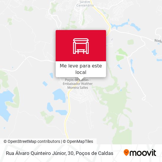 Rua Álvaro Quinteiro Júnior, 30 mapa