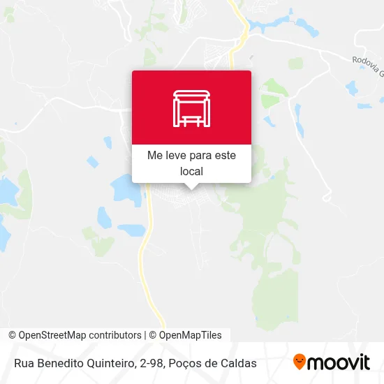 Rua Benedito Quinteiro, 2-98 mapa