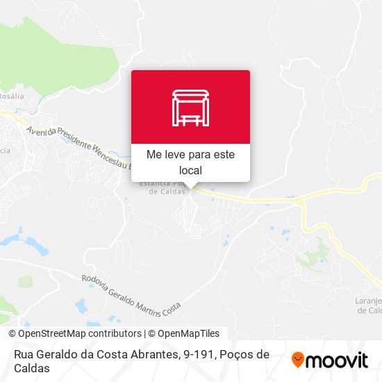 Rua Geraldo da Costa Abrantes, 9-191 mapa