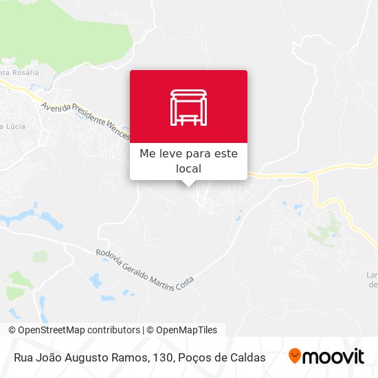 Rua João Augusto Ramos, 130 mapa