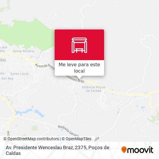 Av. Presidente Wenceslau Braz, 2375 mapa