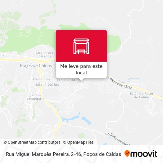 Rua Miguel Marquês Pereira, 2-46 mapa