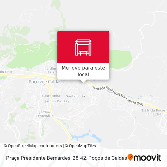 Praça Presidente Bernardes, 28-42 mapa