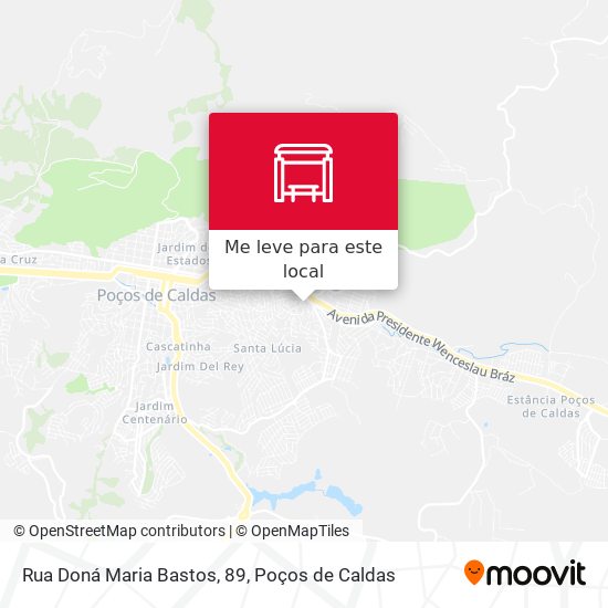 Rua Doná Maria Bastos, 89 mapa