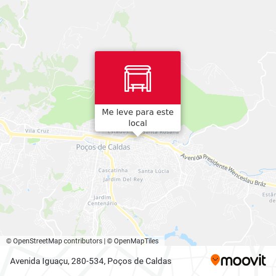 Avenida Iguaçu, 280-534 mapa