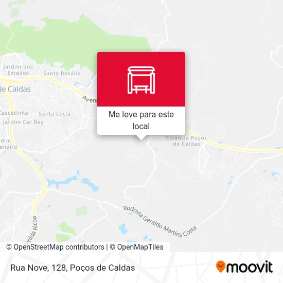 Rua Nove, 128 mapa