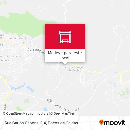 Rua Carlos Capone, 2-4 mapa