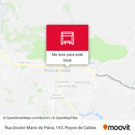 Rua Doutor Mario de Paiva, 193 mapa