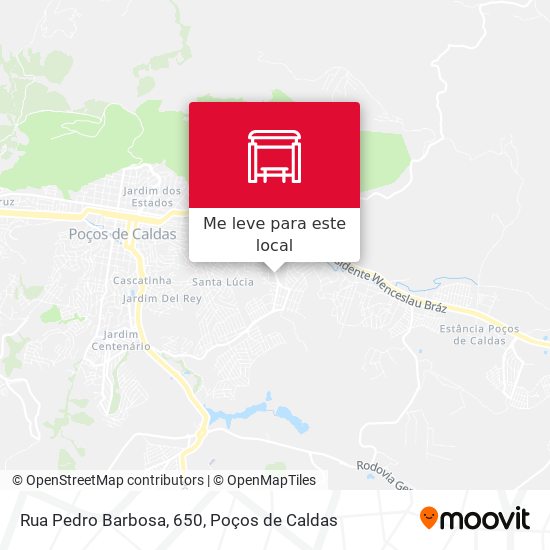 Rua Pedro Barbosa, 650 mapa