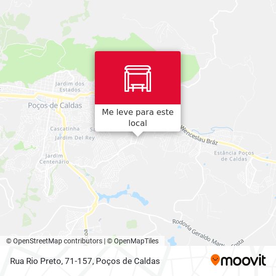 Rua Rio Preto, 71-157 mapa
