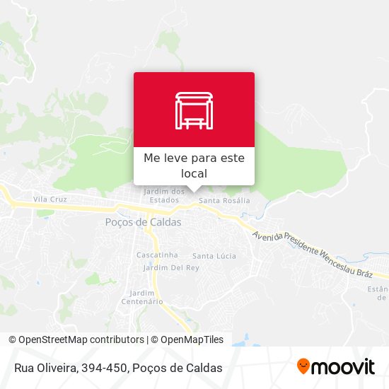 Rua Oliveira, 394-450 mapa