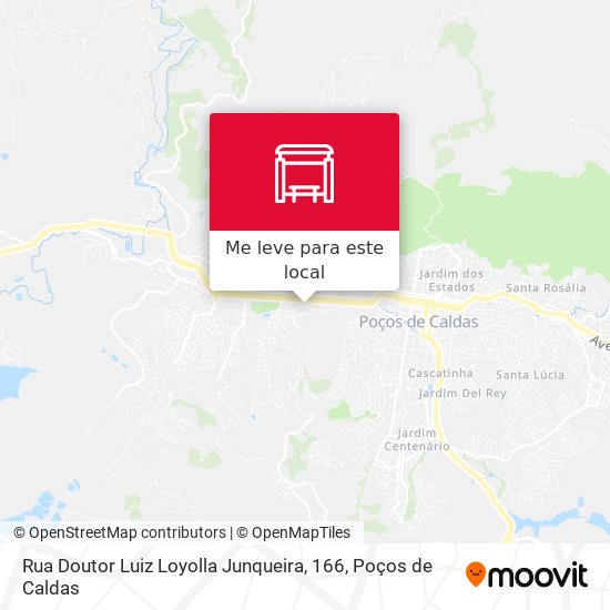 Rua Doutor Luiz Loyolla Junqueira, 166 mapa