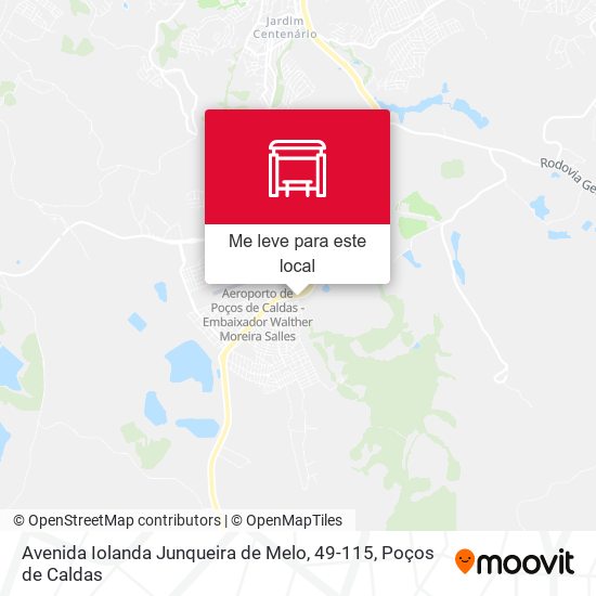 Avenida Iolanda Junqueira de Melo, 49-115 mapa