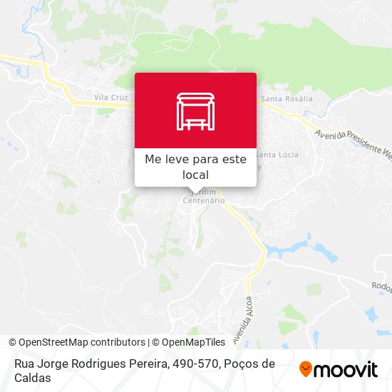 Rua Jorge Rodrigues Pereira, 490-570 mapa