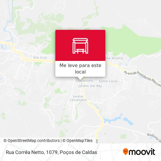 Rua Corrêa Netto, 1079 mapa