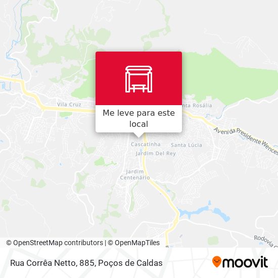 Rua Corrêa Netto, 885 mapa