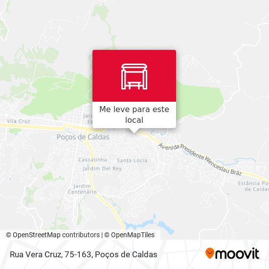 Rua Vera Cruz, 75-163 mapa