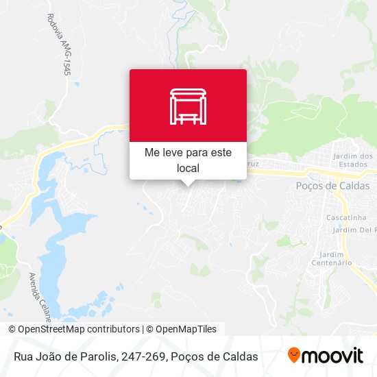 Rua João de Parolis, 247-269 mapa