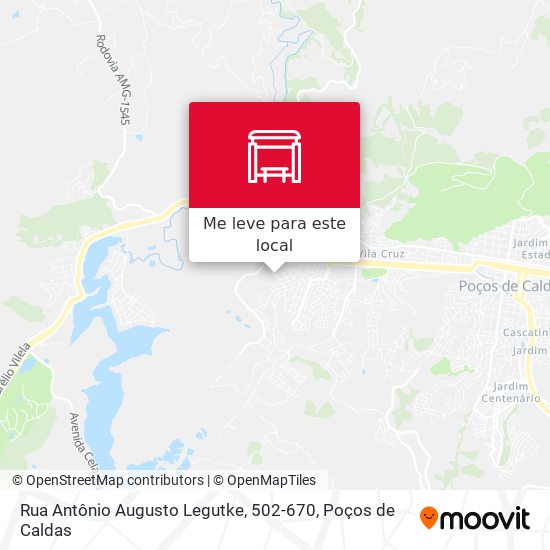 Rua Antônio Augusto Legutke, 502-670 mapa