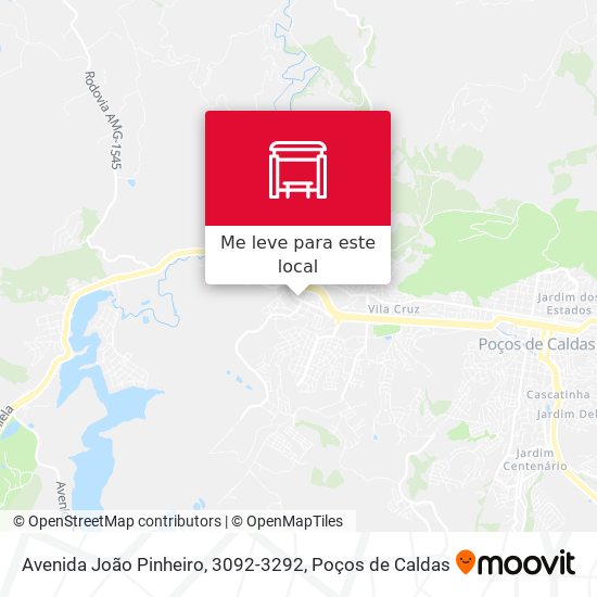 Avenida João Pinheiro, 3092-3292 mapa