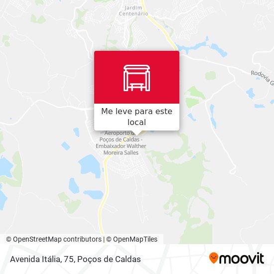 Avenida Itália, 75 mapa