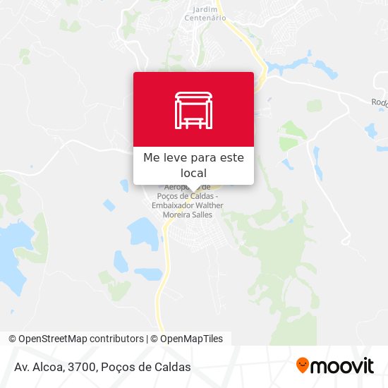 Av. Alcoa, 3700 mapa