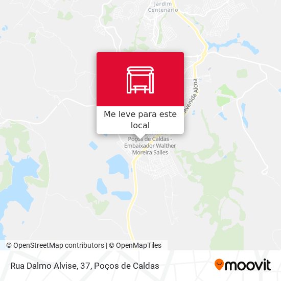 Rua Dalmo Alvise, 37 mapa