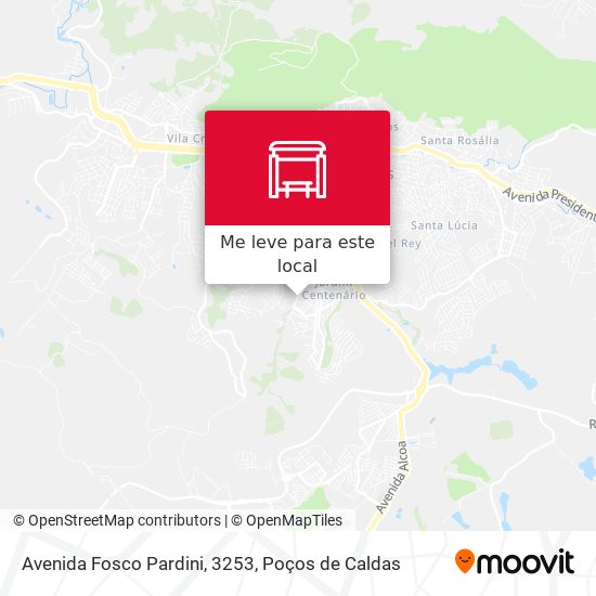 Avenida Fosco Pardini, 3253 mapa