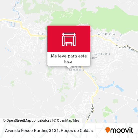 Avenida Fosco Pardini, 3131 mapa