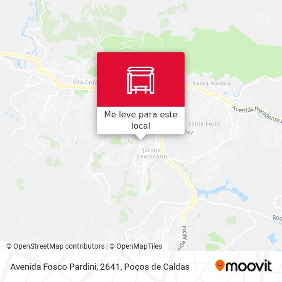 Avenida Fosco Pardini, 2641 mapa
