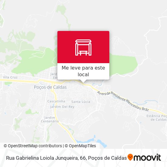 Rua Gabrielina Loiola Junqueira, 66 mapa