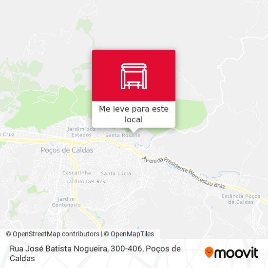 Rua José Batista Nogueira, 300-406 mapa
