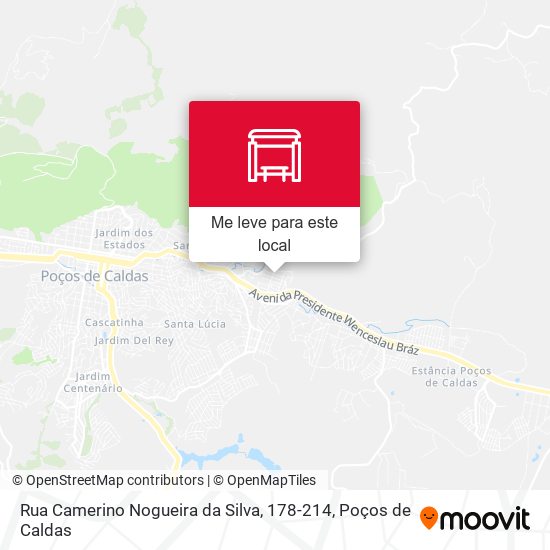 Rua Camerino Nogueira da Silva, 178-214 mapa