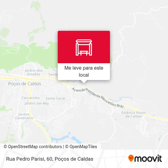 Rua Pedro Parisi, 60 mapa