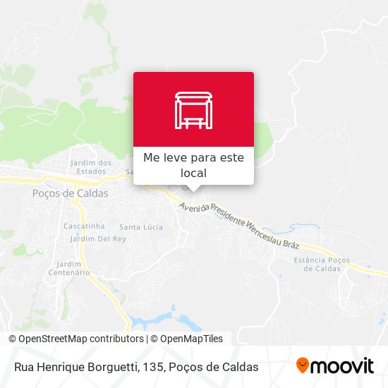 Rua Henrique Borguetti, 135 mapa