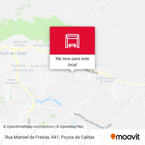 Rua Manoel de Freitas, 441 mapa