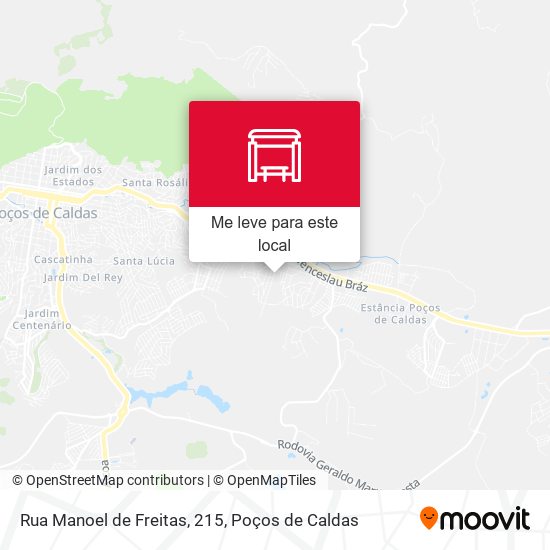 Rua Manoel de Freitas, 215 mapa