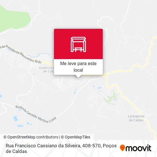 Rua Francisco Cassiano da Silveira, 408-570 mapa