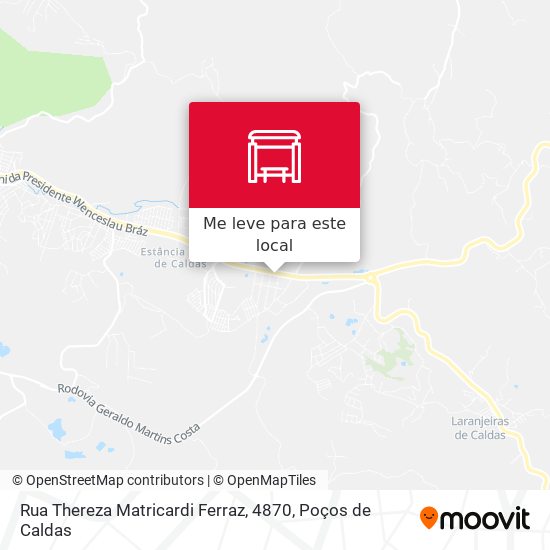 Rua Thereza Matricardi Ferraz, 4870 mapa