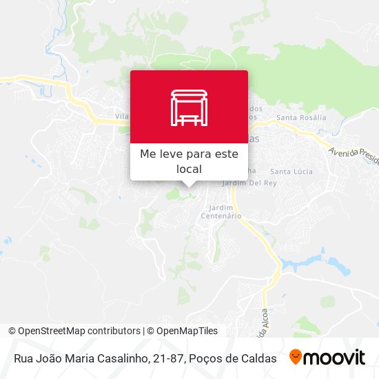 Rua João Maria Casalinho, 21-87 mapa