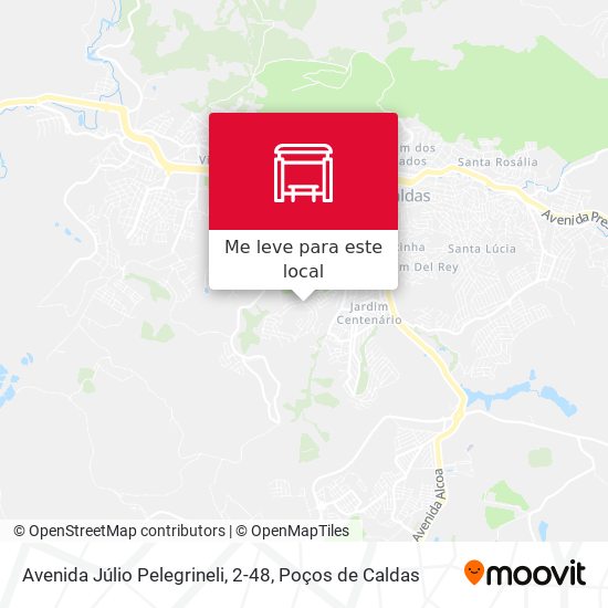 Avenida Júlio Pelegrineli, 2-48 mapa