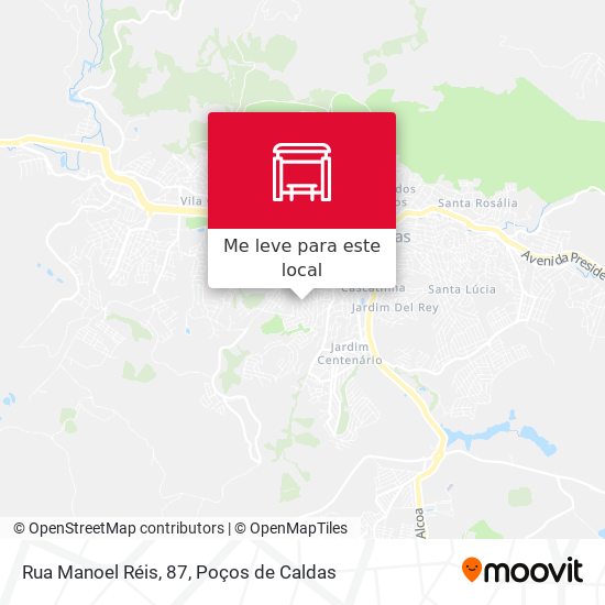 Rua Manoel Réis, 87 mapa