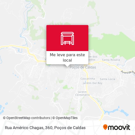 Rua Américo Chagas, 360 mapa