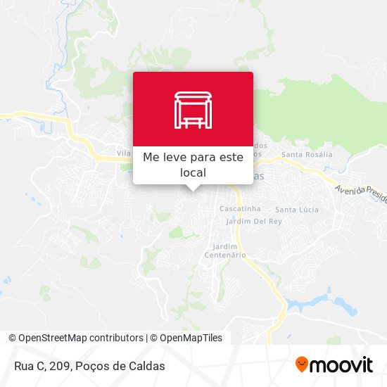 Rua C, 209 mapa