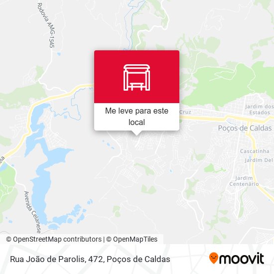 Rua João de Parolis, 472 mapa