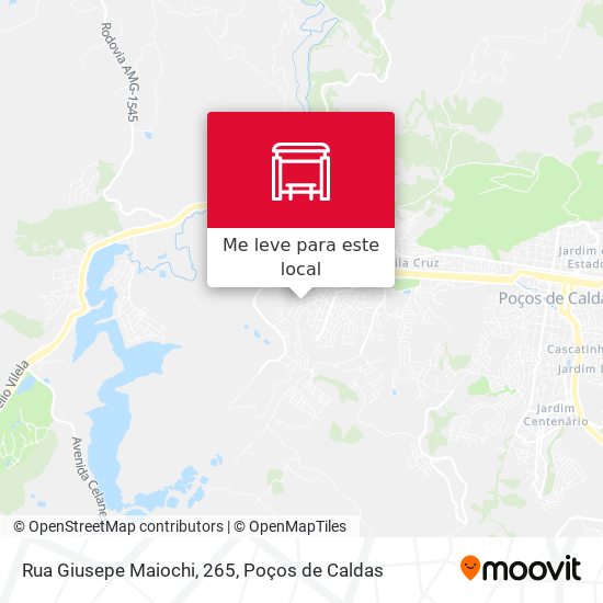 Rua Giusepe Maiochi, 265 mapa