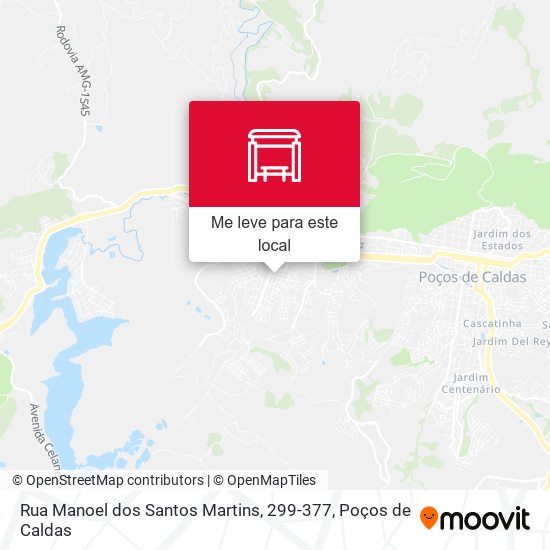 Rua Manoel dos Santos Martins, 299-377 mapa