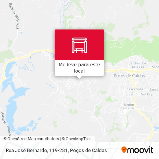 Rua José Bernardo, 119-281 mapa