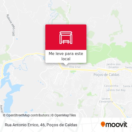 Rua Antonio Errico, 46 mapa